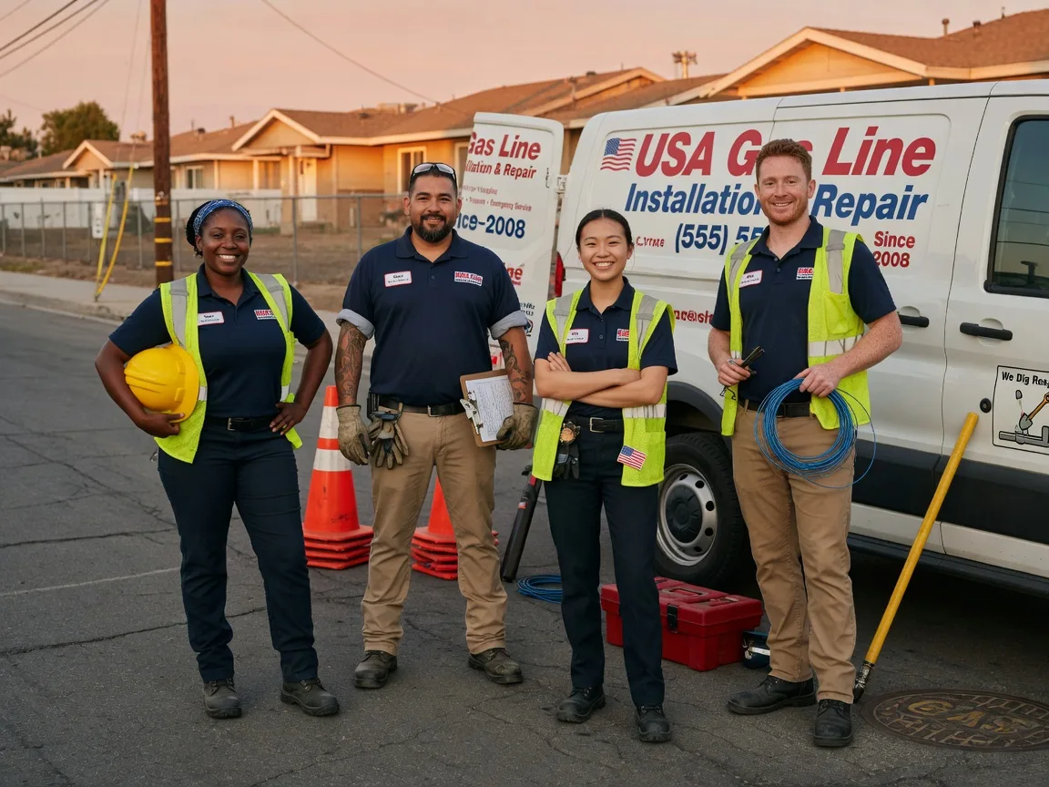 Gas Line Installation company in Madeline, CA